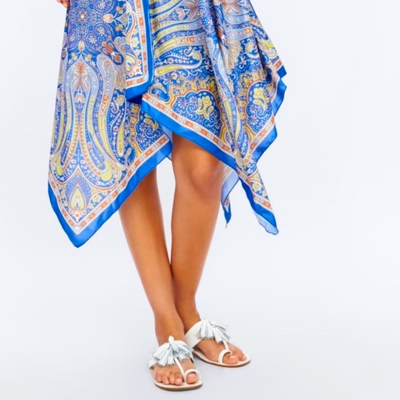 ZARA LEATHER FLAT TASSLE BRAIDED WHITE SANDALS BRAND NEW WITH TAGS US 7.5 EUR 38 - Picture 4 of 10